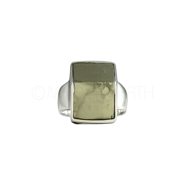 Pyrite Cube Ring